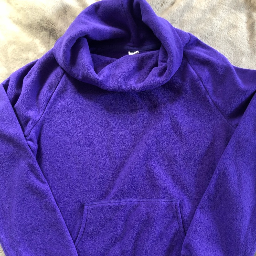Old Navy fleece pullover cowl neck sweatshirt sweater